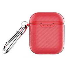 Чохол Beline Carbon Cover для AirPods 1/2 Red (5905359811053)