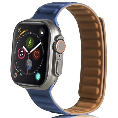 Ремінець Beline Magnetic для Apple Watch Series 11/10 42 mm | Series 9/8/7 41 mm | 6/5/SE 40 mm | 3/2/1 38 mm Blue (5905359812067)