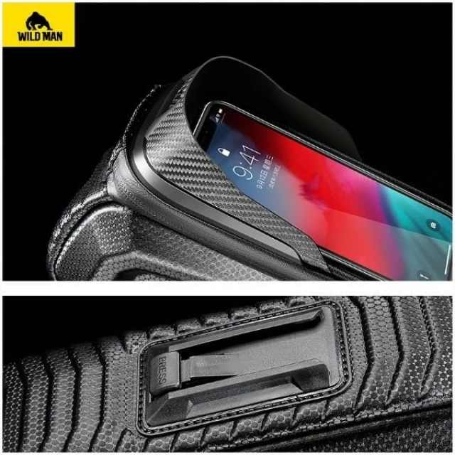 Велосипедный держатель WILDMAN L E10S Black (ES3)