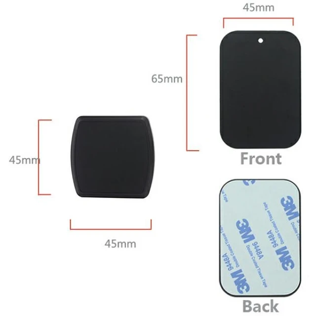 Автотримач Beline BLNCH01 3 in 1 Air Vent/Dashboard/Windscreen Black (5905359815303)