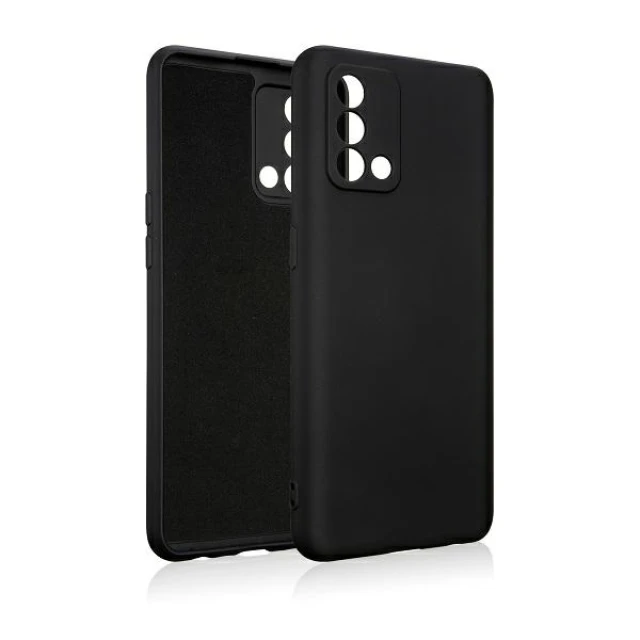 Чохол Beline Silicone для Oppo Reno 6 Lite Black (5905359815501)