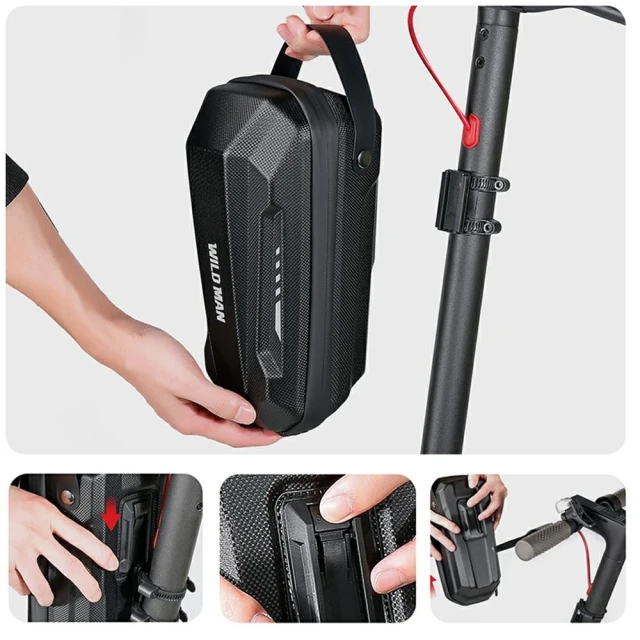 Сумка-тримач для самокату WILDMAN TS9 Black (TS9)
