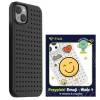 Чохол Pinit Dynamic Emoji для iPhone 15 Plus | 14 Plus Black with MagSafe (5905359817260)