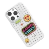 Чохол Pinit Dynamic + Emoji Pini для iPhone 14 Pro Black with MagSafe (5905359817291)