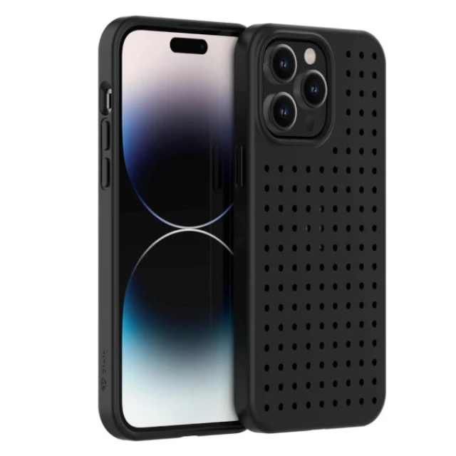 Чохол Pinit Dynamic + Emoji для iPhone 14 Pro Max Black with MagSafe (5905359817314)