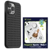 Чохол Pinit Dynamic Sports для iPhone 14 Pro Max Black with MagSafe (5905359817420)
