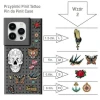 Чохол Pinit Dynamic + Tattoo для iPhone 14 Pro Max Black with MagSafe (5905359817543)