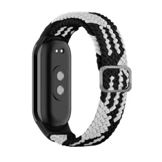 Ремінець Beline Textile для Xiaomi Mi Band 8 Black/White (5905359817826)