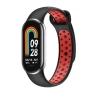 Ремінець Beline Design для Mi Band 8 Black-Red (5905359818595)