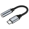 Адаптер Beline USB-C/Jack 3.5mm Gray DAC (5905359819585)