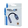 Адаптер Beline USB-C/Jack 3.5mm Gray DAC (5905359819585)