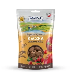 Ласощі для собак BALTICA PRZYSMAKI REGIONÓW з качкою, яблуком та трояндою 100 г (5905488404232)