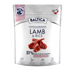 Сухий корм для собак малих порід BALTICA Nutraceutic Hypoallergenic з ягням та рисом 1 кг (5905488404553)