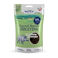 Лакомство полувлажное для собак BALTICA с дичью 80 г (5905488404621)