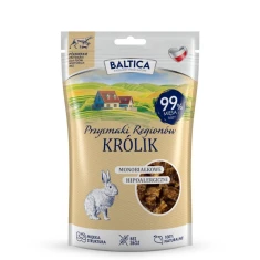 Ласощі для собак BALTICA Przysmaki Regionów напівм'які з кроликом 80 г (5905488404638)