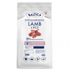 Сухий корм для собак BALTICA Nutraceutic Hypoallergenic з ягням та рисом XS/S 12 кг (5905488404942)