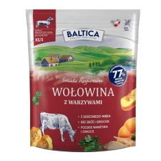 Сухий корм для собак BALTICA SMAKI REGIONÓW з яловичиною та овочами XS/S 1 кг (5905488404997)