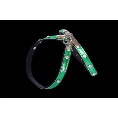 Шлейка для собак Zooleszcz Spring Krysztal S 35 см Green (5905527316113)