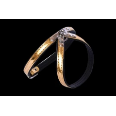 Шлейка для собак Zooleszcz Spring S 35 см Gold (5905527316137)