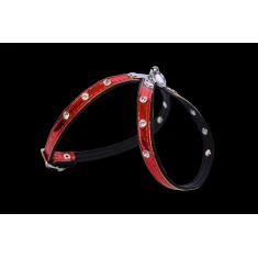 Шлейка Zooleszcz Spring Krysztal M 40 см Red (5905527316144)