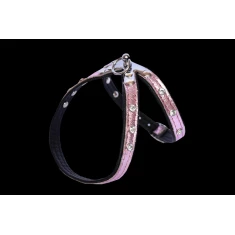 Шлейка Zooleszcz Spring Krysztal L 45 см Pink (5905527316243)