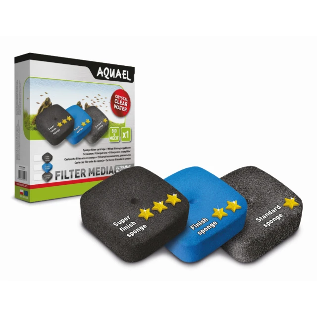 Губчастий фільтраційний картридж для акваріума Aquael Finish Sponge 30PPI (5905546314930)