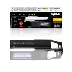 Світильник для акваріума Aquael Leddy SlimDuo 10W Sunny Plant&Night Black (5905546330633)