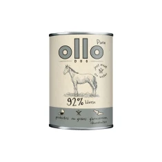 Вологий корм для собак OLLO Pure з кониною 400 г (5905567513213)