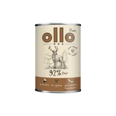 Вологий корм для собак OLLO Pure з олениною 850 г (5905567513220)