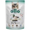 Пауч для котів OLLO з качкою 85 г (5905567513831)