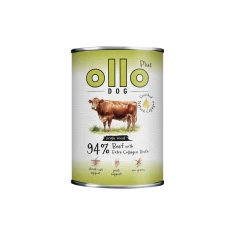 Консерва для собак OLLO Plus Kolagen з яловичиною 400 г (5905567513947)