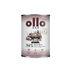 Консерва для собак OLLO Plus Kolagen з кабаном 400 г (5905567513954)