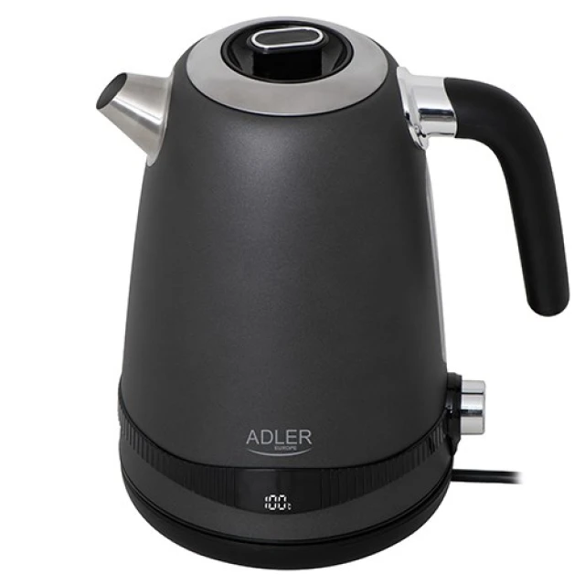 Електрочайник Adler AD1295 Grey (5905575902948)