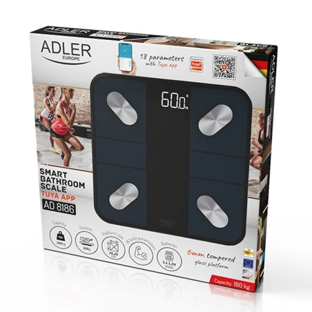 Весы напольные Adler AD8186 (5905575903440)