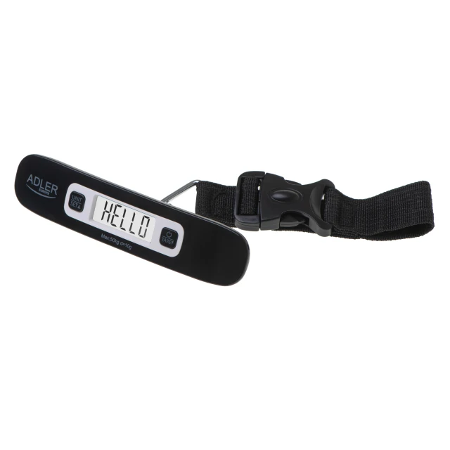 Ваги для багажу Adler AD 8190 максимальна вага 50 кг точність 10 г Black (5905575903761)