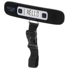 Ваги для багажу Adler AD 8190 максимальна вага 50 кг точність 10 г Black (5905575903761)