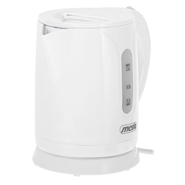 Электрочайник Mesko MS1376 0,8 л 850 Вт White (5905575904188)