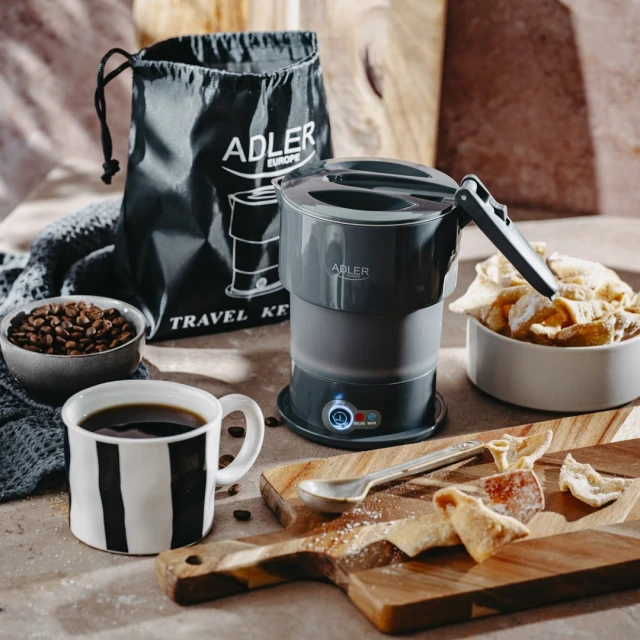 Електрочайник Adler AD1377g силіконовий Grey (5905575906779)