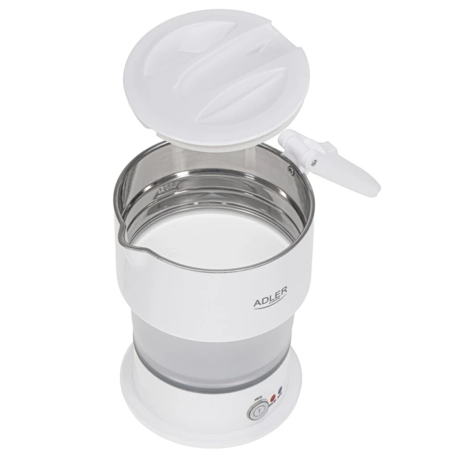 Електрочайник силіконовий Adler AD1377w White (5905575906793)