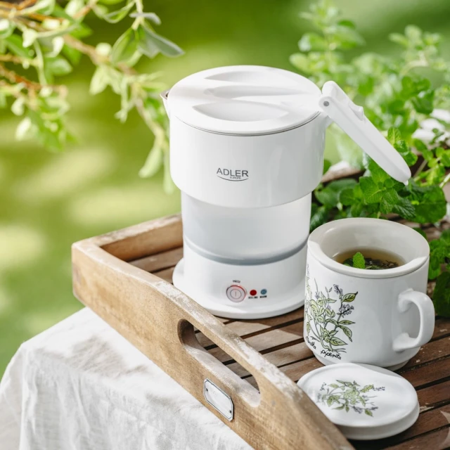 Електрочайник силіконовий Adler AD1377w White (5905575906793)