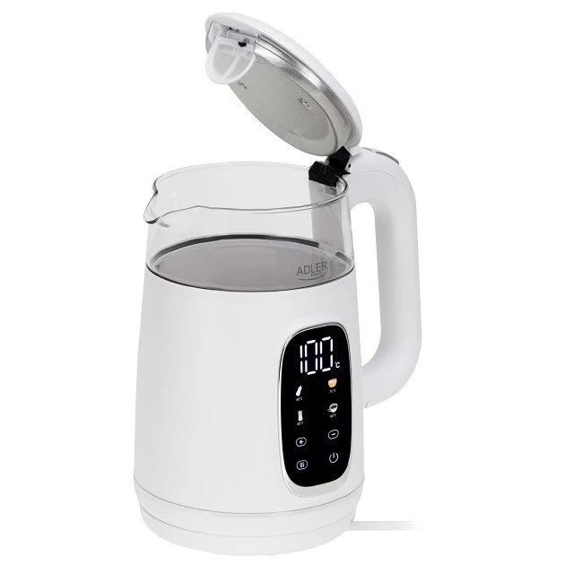 Електрочайник Adler AD 1305 White (5905575907820)