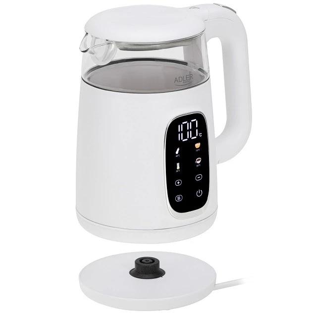 Електрочайник Adler AD 1305 White (5905575907820)