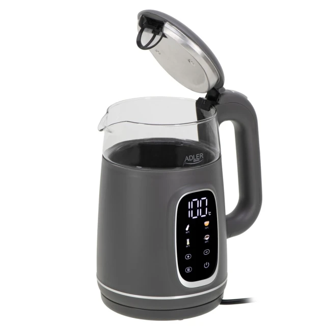 Електрочайник Adler AD 1305 Grey-Silver (5905575907868)