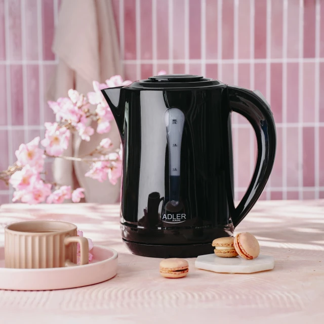 Електрочайник Adler AD 1244 2,5 л 1850 Вт Black (5905575908865)