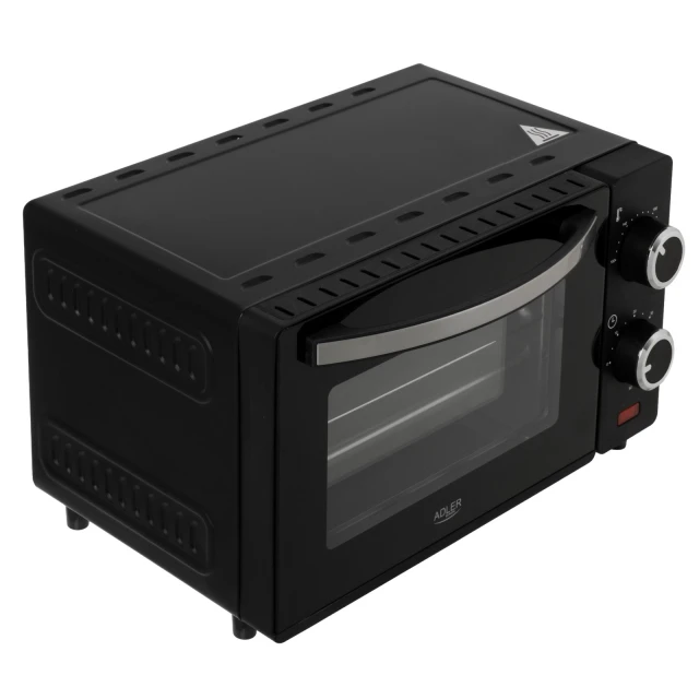 Електродуховка Adler AD 6032 9 л 650 Вт Black (5905575909428)