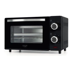 Електродуховка Adler AD 6032 9 л 650 Вт Black (5905575909428)