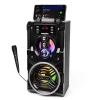 Портативна колонка Squeak Beatboxer Bluetooth 5.1 з караоке FM USB Black (5905610707002)