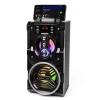 Портативна колонка Squeak Beatboxer Bluetooth 5.1 з караоке FM USB Black (5905610707002)