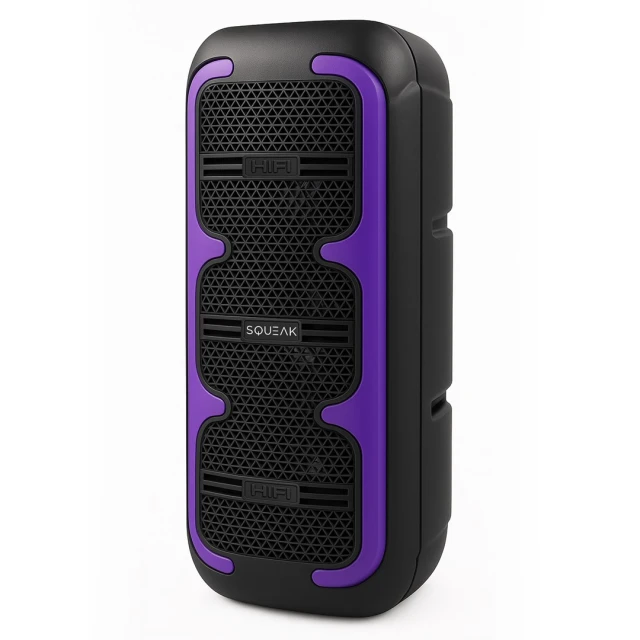 Портативна колонка Squeak Beatone караоке Bluetooth 5.3 45 Вт Black (5905610707095)