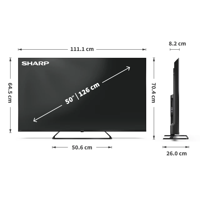 Телевізор Sharp 50HP6265E 50